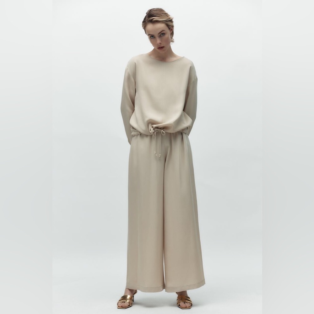 Zara 2 pieces Pants Co-ord set 🤍🤍